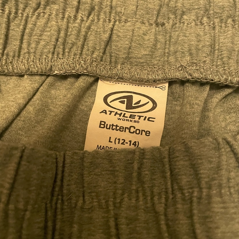 Athletic Works Kids Green Joggers